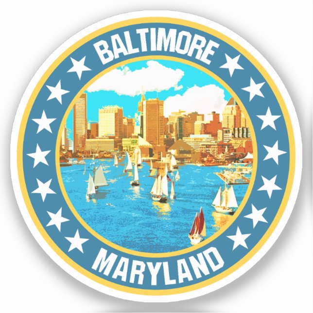 Baltimore                                          sticker (Front)