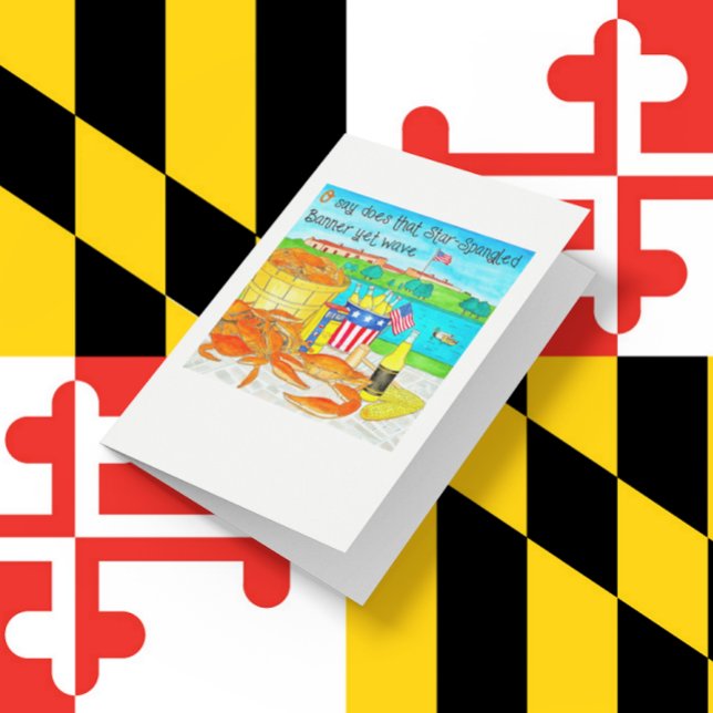 Baltimore Summer Note Card (Creator Uploaded)