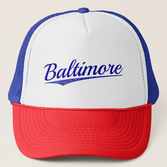 Baltimore Trucker Hat (Front)