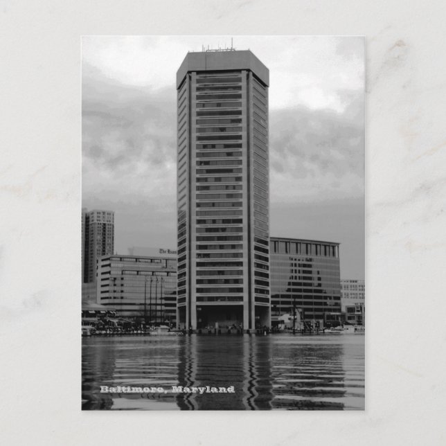 Baltimore World Trade Center Postcard (Front)