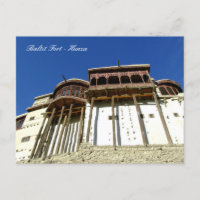 Baltit Fort, Hunza Valey, Pakistan Postcard