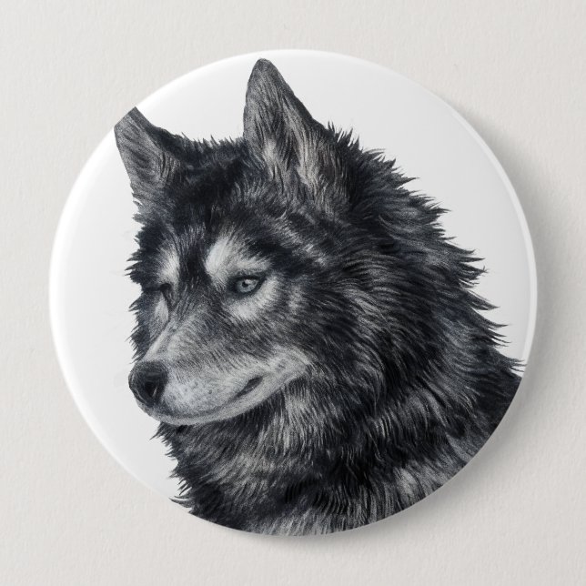 Balto Dog Button (Front)