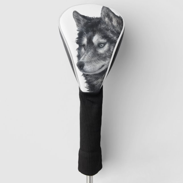 Balto Dog Golf Head Cover (Front)