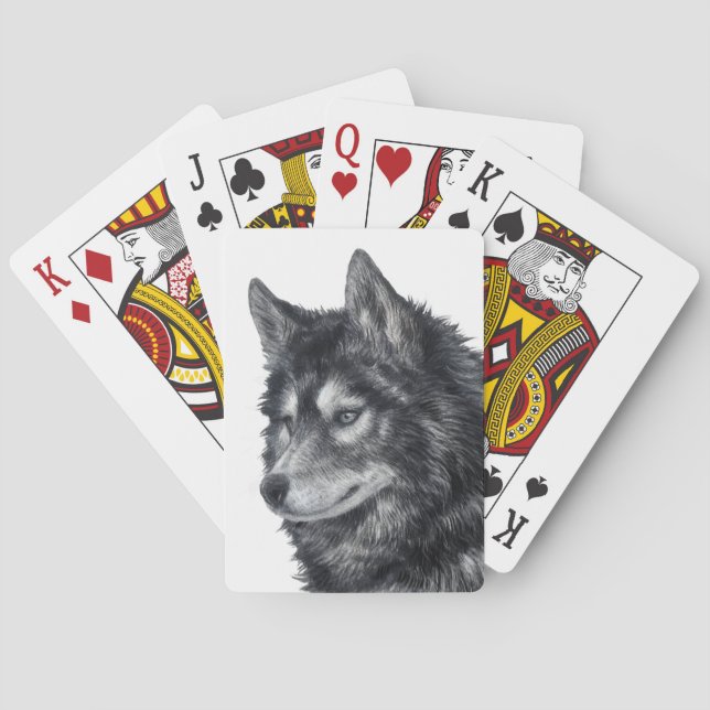 Balto Dog Poker Cards (Back)