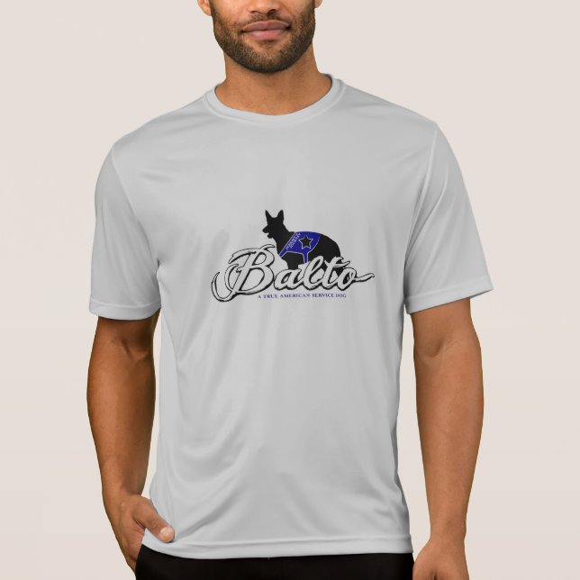 Balto is a German Shepherd Service Dog in Training T-Shirt (Front)