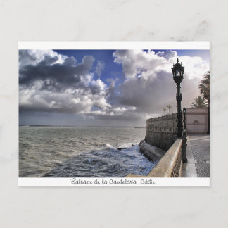 Baluarte de la Candelaria ,Cádiz Postcard