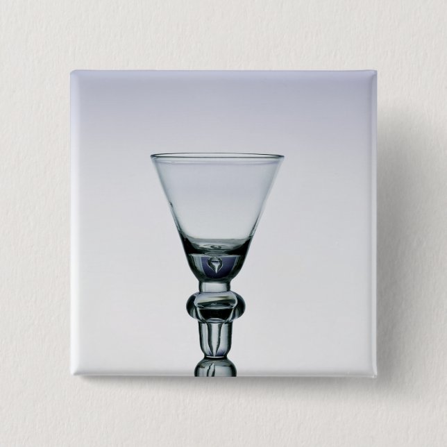 Baluster stem goblet, c.1700-20 button (Front)