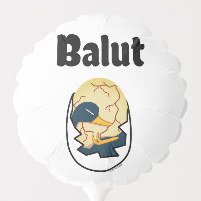 Balut egg duck embryo egg protein Filipino Balloon (Back)