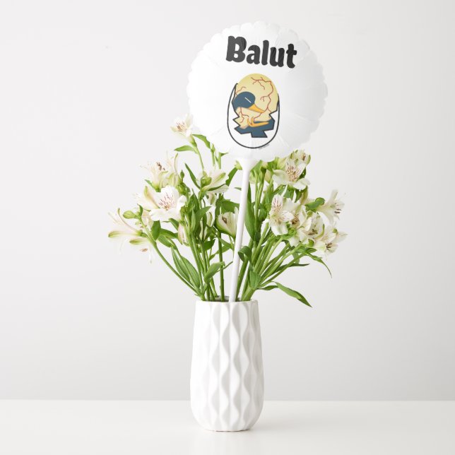 Balut egg duck embryo egg protein Filipino Balloon (Vase)