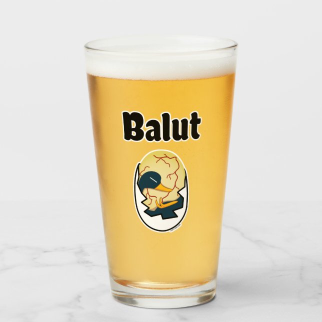 Balut egg duck embryo egg protein Filipino Glass (Front Filled)