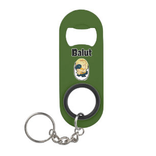 Balut egg duck embryo egg protein Filipino Keychain Bottle Opener