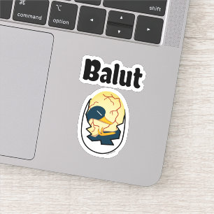 Balut egg duck embryo egg protein Filipino Sticker