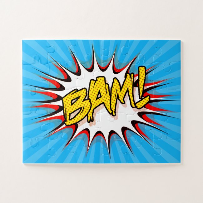 Bam! Action Bubble Jigsaw Puzzle
