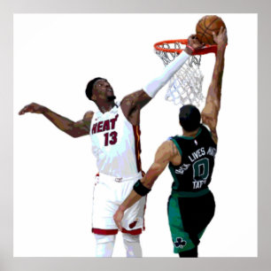 Bam Adebayo Block Poster