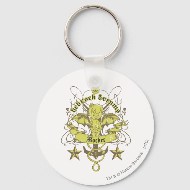 Bam Bam  Bedrock Dreams Keychain (Front)