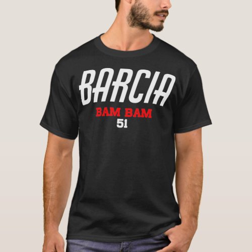 BAM BAM JUSTIN BARCIA 51 MOTOCROSS SUPERCROSS MERC T_Shirt