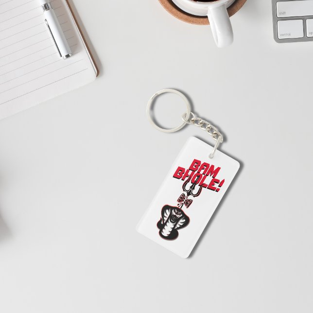 "BAM BHOLE" LORD SHIVA'S NAAG AND TRISHUL KEYCHAIN (Creator Uploaded)