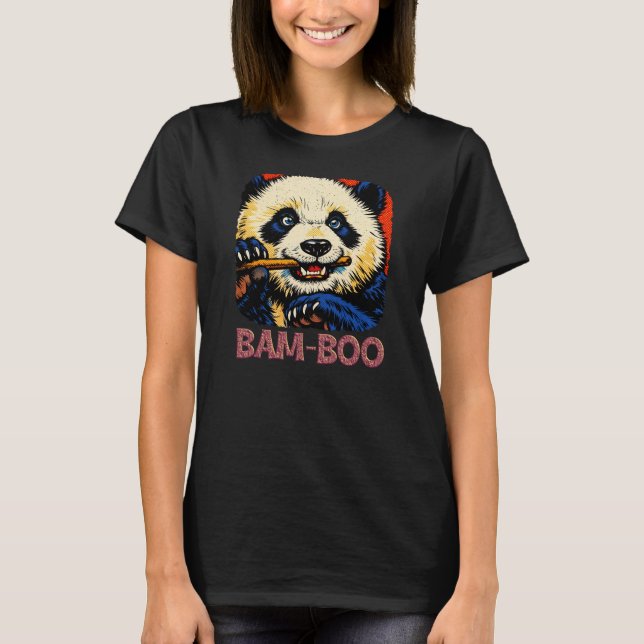 Bam-Boo Panda Bear T-Shirt (Front)
