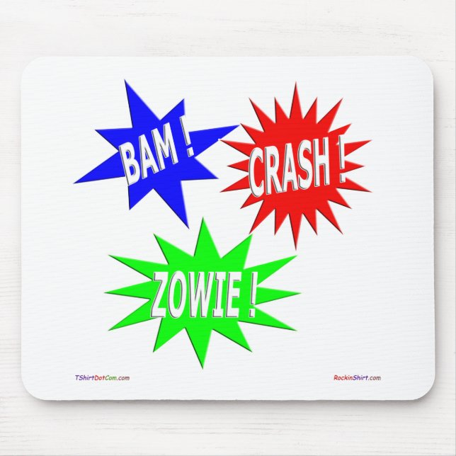 Bam Crash Zowie Mousepad (Front)