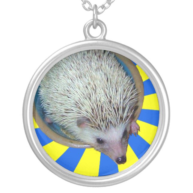 BAM! Hedgehog Necklace (Front)
