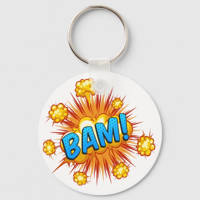Bam Keychain (Front)