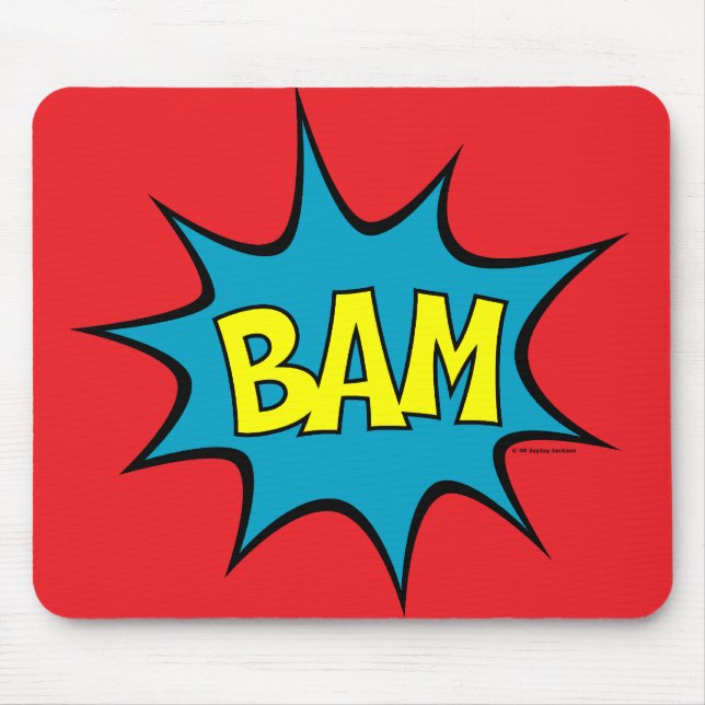 Bam! Mouse Pad (Front)
