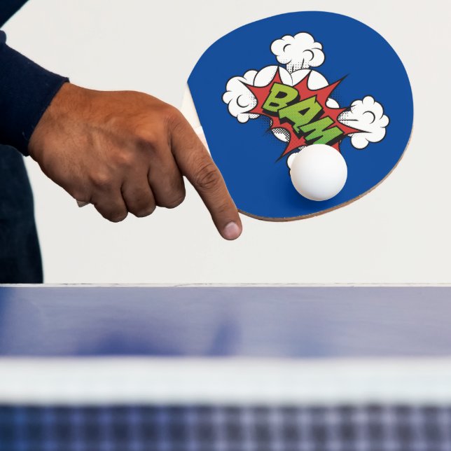 BAM Pop Art Ping Pong Paddle (Insitu)