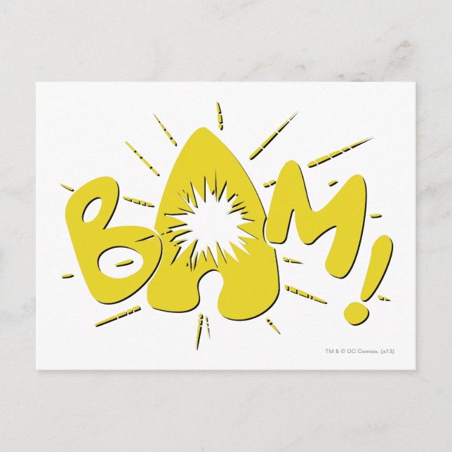BAM! POSTCARD (Front)