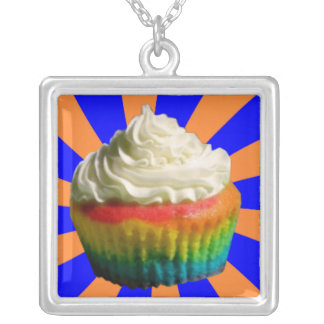 BAM! Rainbow Cupcake Necklace
