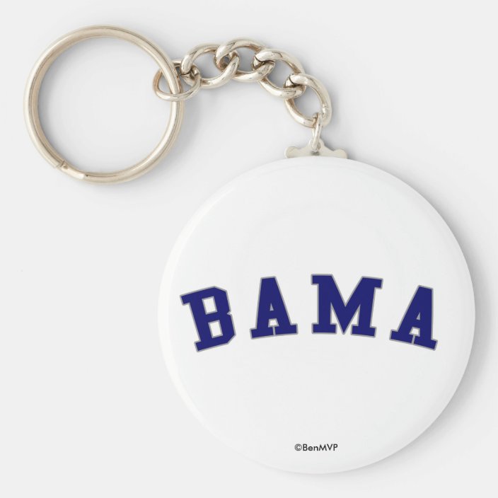Bama Key Chain