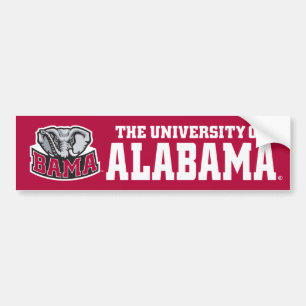 Bama with Big Al Bumper Sticker