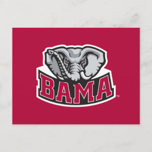 Bama with Big Al Postcard