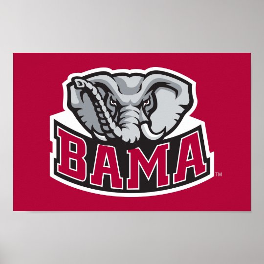 Bama with Big Al Poster | Zazzle.com