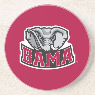 Bama with Big Al Sandstone Coaster