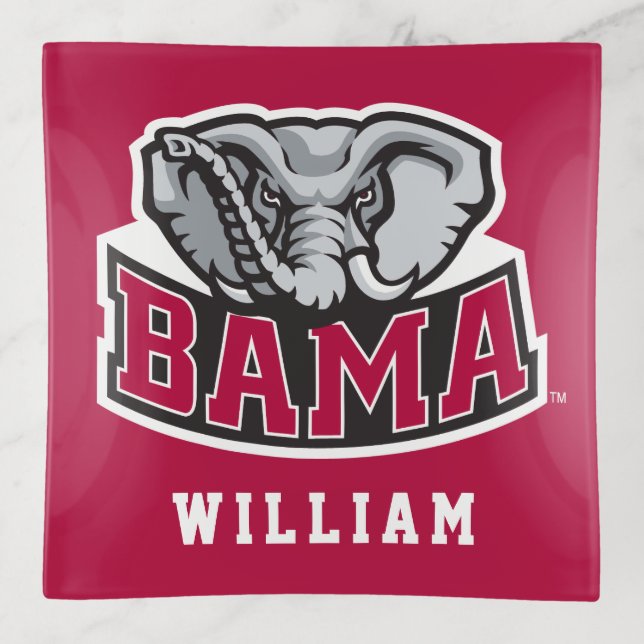 Bama with Big Al Trinket Tray (Front)