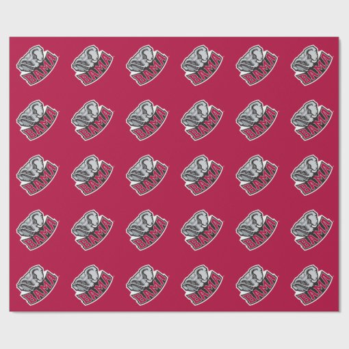 Bama with Big Al Wrapping Paper | Zazzle