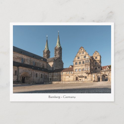Bamberg Cathedral Germany Postcard