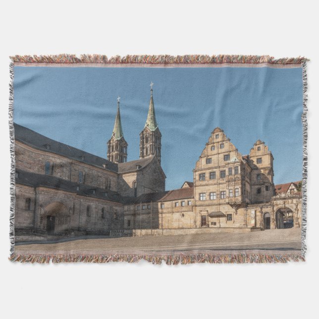 Bamberg Cathedral, Germany Throw Blanket (Front)