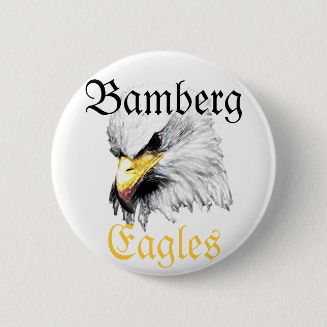 Bamberg Eagles Pinback Button (Front)