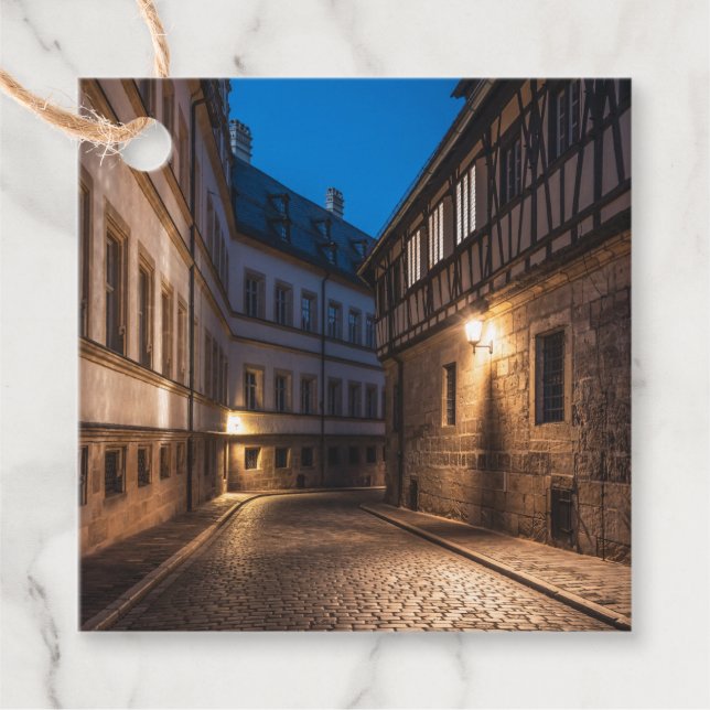 Bamberg Germany Favor Tags (Front)