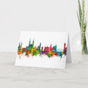 Bamberg Germany Skyline Card
