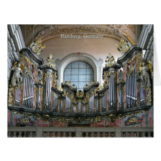 Bamberg organ cards
