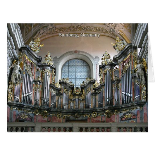 Bamberg organ cards (Front Horizontal)