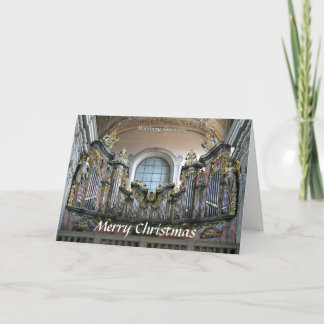 Bamberg organ Christmas card