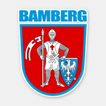 Bamberg Sticker by NativeSon01 at Zazzle
