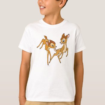 Bambi And Faline T-shirt by bambi at Zazzle