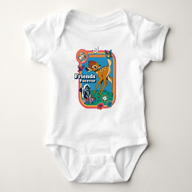 Bambi and Friends | Friends Forever Baby Bodysuit (Front)