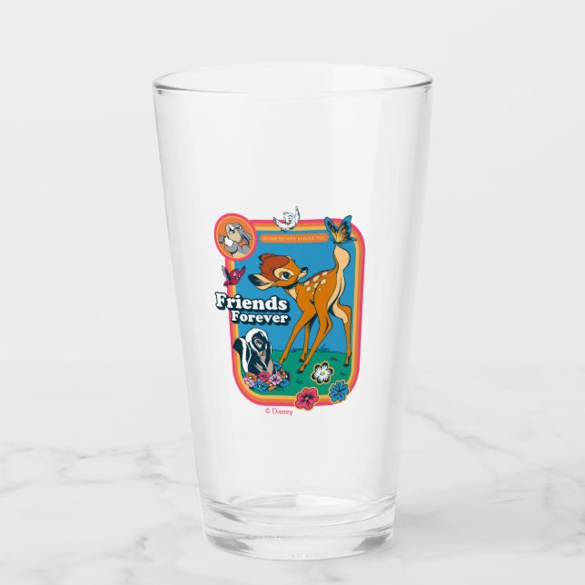 Bambi and Friends | Friends Forever Glass (Front)