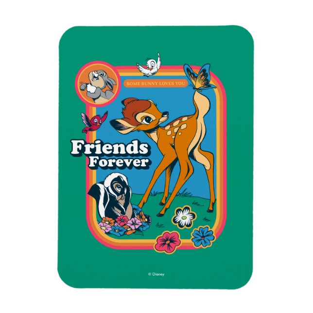 Bambi and Friends | Friends Forever Magnet (Vertical)