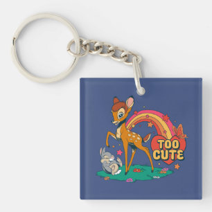 Bambi and Friends Too Cute Keychain